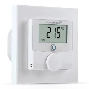 Homematic IP Wandthermostat mit Schaltausgang – für Markenschalter, Smart Home, 