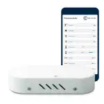 Präzisions WLAN Radar Präsenzmelder und Bewegungsmelder (24Ghz) – Smartphone Steuerung – Helligkeitssensor – Sirene – Smarthome Integration – Schaltsignalausgang – Made in Germany