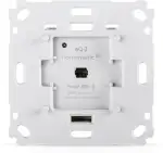 Homematic IP Smart Home Jalousieaktor für Markenschalter, digitale Steuerung von 1 Jalousie oder Raffstore, elektrische Jalousien nachrüsten, Steuerung per App, Alexa und Google Assistant, 151333A0