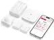 X-Sense Alarmanlage Haus & Wohnung AS05, WLAN Türalarm und Fensteralarm mit App, Smart Alarm-Set ...