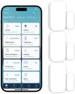 Aqara Tür- und Fenstersensor 3er Pack, Erfordert Aqara Hub, Zigbee-Verbindung, Drahtloser Detektor für Alarmanlage und Smart Home, Kompatibel mit Apple HomeKit, Alexa, IFTTT