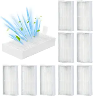 10 Stück HEPA-Filter für ILIFE V3, V3S, V3S Pro, V5, V5S, V5S Pro Staubsauger Er