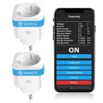Eightree Tasmota WLAN Steckdose mit Energiemessung in Echtzeit – Smart Plug für Matter, Alexa & H...