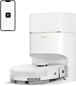 dreame D20 Pro Plus Saugroboter, 13.000 Pa Saugkraft, DuoBrush für Tierhaare, Eckenrein, Selbstentl, Hindernisverm. m. LDS-Navigation & Laser, saugt und wischt, Hartböden & Teppiche, 5.200 mAh Akku