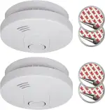 ELRO FS1510 | 2-teiliges Rauchmelder-Set | Magnetisches Befestigungsset | 10 Jahre Batterie | Ent...