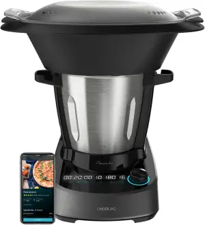 Cecotec Multifunktions-Küchenmaschine Mambo 11090, 1600W, 37 Funktionen, APP, Wa