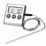 Digitales Bratenthermometer, Ofenthermometer, Fleischthermometer Digital, Meat Thermometer, Grill...