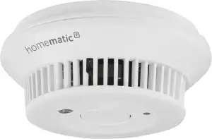 Homematic IP Rauchwarnmelder mit Q-Label, Smart Home, Rauchmelder alarmiert loka