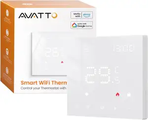 AVATTO Thermostat Für Wasser Fußbodenheizung und Gasboiler, Smart WiFi Thermosta