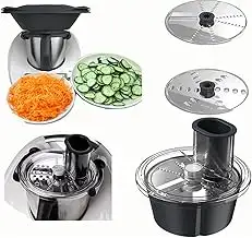 Gemüseschneide-Set Zubehör für Thermomixer T M5 T M6 Edelstahl Multifunktionaler