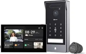 EZVIZ 4K Türsprechanlage mit Türöffner und 8" Touchscreen-Monitor, 2 Draht Bus, 