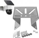 WiTi Außenwand-Eckmontage-Metallhalterung für für Eufy Security SoloCam S340, Halter aus Edelstah...