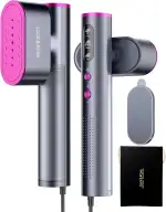 Jack＆Rose Dampfglätter, 110-240V Weltweite Spannung, 1000W Steamer, Tragbarer & Handlicher Reisedampfglätter, 15s Schnellaufheizung, 2-in-1 Steamer Dampfglätter für Globale Reise & Urlaub