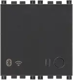 Vimar 19597 Gateway WiFi, Bluetooth wireless technology 4.2 WLAN, RGB-LED, Spannungsversorgung 100-240 V 50/60 Hz, 2 Module, serie Arké, grau