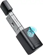 Türschloss Fingerabdruck, 60mm-90mm Verstellbares Smart Lock mit unabhängiger europäischer Datenbank, Elektronisches Türschloss Haustür mit Fingerabdruck, Passwort, App, Schlüssel, Schlüsselkarte