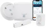 Homematic IP Starter Set Alarm, Smart Home, digitaler Fenstersensor, Bewegungsmelder, Funk-Innensirene mit App-Funktion warnt hörbar, sichtbar, per Push-Nachricht, smarte Alarmlösung, 153348A0