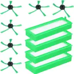 McFilter I 10-tlg. Set geeignet für Vorwerk Kobold VR300 VR200 Filter Bürsten Set Kobold Saugrobo...
