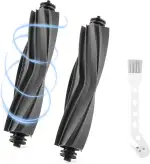 2Stück Hauptbürste Für Dreame X40 Ultra complete/L40 Ultra/X40 Master/L10s Ultra/L10 Ultra/L10s Pro Ultra heat/D9 Max D10 Plus X30 L20 L10s D10s S10 Plus +1 Reinigungsbürste Saugroboter Zubehör