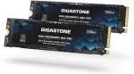 Gigastone SSD 500 GB (2er-Pack) M.2 NAS SSD 24/7 High Endurance Cache für Network Attached Storage Business Data Center Personal Cloud PCIe 3.0 NVMe NAS internes Solid-State-Laufwerk