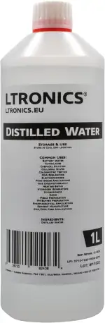 Destilliertes wassergereinigtes ultrareines Labor-Dampfdestilliertes H2O, 1 l