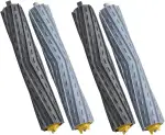 Ersatzteile für Roomba, Ersatzwalzenbürsten für Roomba 800 & 900 Serie 800 850 860 861 866 870 880 890 900 980 985 Roboter, Nachschubteile mit 2 Sätzen Schmutzabsaugbürsten