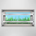 Fenstersicherung Sicherungsstange Türsicherung Einbruchschutz 2Fach 640-1000mm verzinkt