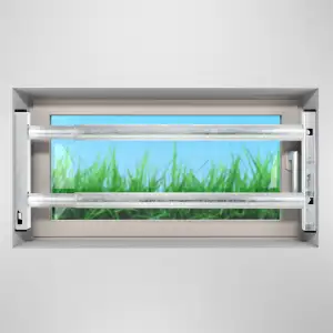 Fenstersicherung Sicherungsstange Türsicherung Einbruchschutz 2Fach 640-1000mm v