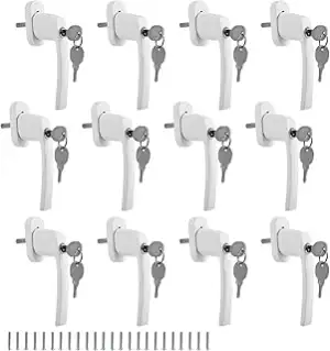 Fenstergriff abschließbar, 12 Stück abschließbare fenstergriffe Kindersicherung 