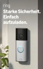 Ring Akku-Videotürklingel Plus (Battery Video Doorbell Plus) (neueste Gen.) | Kabellose Türklingel-Kamera | Retinal 2K | 6x-Zoom | Schnellwechsel-Akkupack | 30 Tage Testphase für Ring-Abonnement