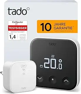 tado Smartes Thermostat X (Verkabelt) – Starter Kit für wassergeführte Fußbodenh