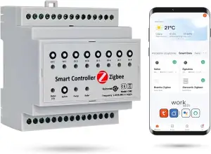 Automat-on Fußbodenheizungscontroller 230V | Fussbodenheizung Steuerung Zigbee C