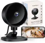 Surfola Überwachungskamera für den Innenbereich, 1080P, Sicherheitskamera für Zuhause, Bewegungs-/Geräuscherkennung, Sicherheitskamera für Zuhause, 2-Wege-Audio, Nachtsicht, Echtzeitalarm