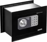 Genie Hand | Wandtresor für Zuhause mit Elektronik Zahlenschloß und Schlüssel Tresor Safe mit Einwurfschlitz – B-Schloss – Anti-Bounce Technologie