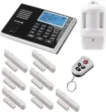 Olympia Protect 9061 Sicherheit Plus Alarmanlage GSM Funk Set 1 x Bewegungsmelder 7 x Tür Fenster/Kontakte und Fernbedienung