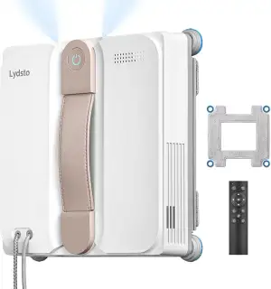 Lydsto WL07 Max Fensterputzroboter mit Sprühfunktion kompakt, Vier Ultraschall W