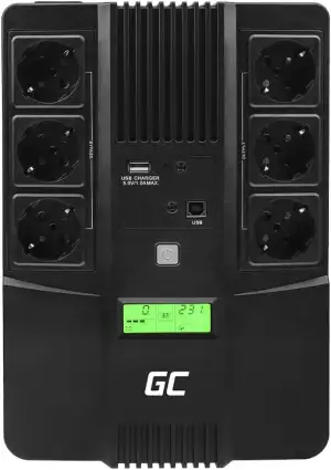 Green Cell UPS USV Unterbrechungsfreie Stromversorgung 600-999VA (360W) mit Über