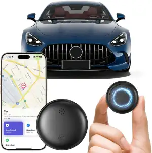 GPS-Tracker Auto Ohne ABO, Magnetischer GPS-Tracker für Fahrzeuge Kompatibel mit