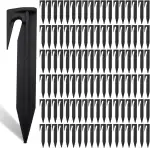 SENENQU 200er-Set Erdnägel Mähroboter Erdnägel für Mähroboter kunststoff Erdanker Kabel Mährobote...