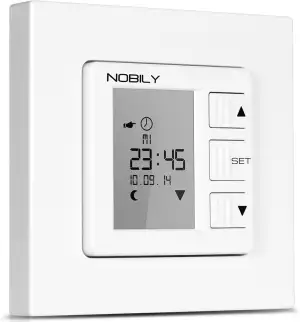 NOBILY *** Rolladen Zeitschaltuhr ZS1 Rolladenzeitschaltuhr Timer Rolladenuhr Uh