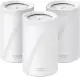 TP-Link Deco BE65 Wi-Fi 7 Mesh WLAN Set(3 Pack), Tri-Band 5760 Mbit/s (6 GHz) + 2880 Mbit/s (5 GH...