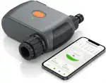 Brandson - Bewässerungscomputer Smart mit WLAN - WiFi Bewässerungssystem Garten - Bewässerungstimer - Automatische Bewässerung - mit App - Alexa, Google Assistant