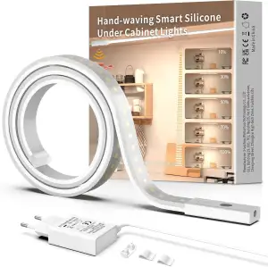 SIBI LIGHTING LED Unterbauleuchte 1M, Dimmbar Led Lichtleiste Küche Selbstkleben