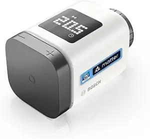 Bosch Smart Home Heizkörperthermostat II [+M], smartes Thermostat, Flexible Nutz