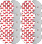 König Design Rauchmelder Magnethalter 10 Stück Selbstklebende Magnethalterung für Rauchmelder Ø 40mm schnelle & sichere Montage ohne Bohren und Schrauben für alle Feuermelder und Rauchwarnmelder