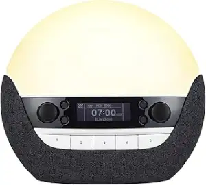 Lumie Bodyclock Luxe 750DAB - Lichtwecker, DAB-Radio, Bluetooth Lautsprecher & W