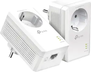TP-Link Powerline Adapter Set TL-PA7017P KIT(1000Mbit/s, mit Steckdose, Gigabit-
