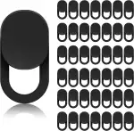 50 Stück Webcam Abdeckung, Laptop Kamera Abdeckung Dünne Schieber Kameraabdeckung Für Computer Handy Tablet Laptops Schutz Ihrer Privatsphäre (Schwarz)