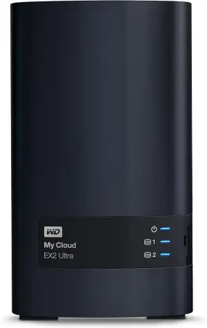 WD My Cloud EX2 Ultra NAS Festplatte 8 TB (zentraler Netzwerkspeicher, einfache 