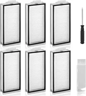 6 Stück Filter für Roborock Q5 Max+/Q7 Max/ Q7 Max+/ Q7/ Q7+/ Q8 Max/ Q8 Max+/Q5