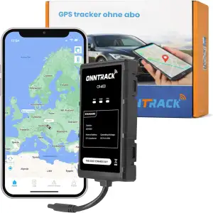 400 GPS Tracker Auto – Eingebauter Peilsender mit Echtzeit GPS Live Tracking, Le